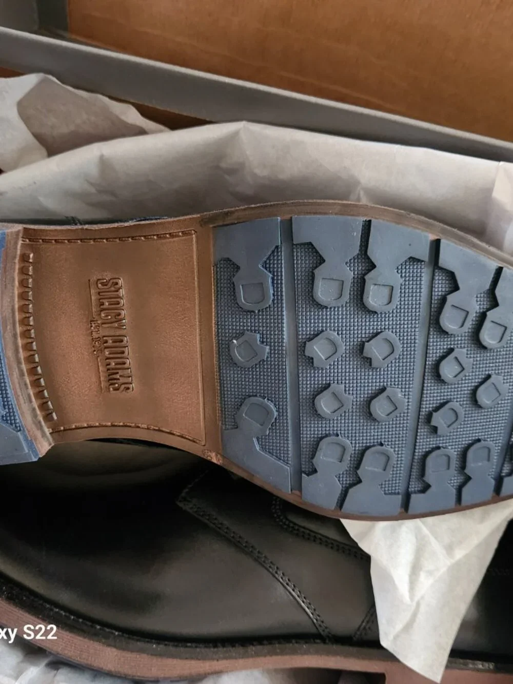 Stacy Adams Kyron Chukka Boots. Black Leather. NIB. Size 11.5. Men